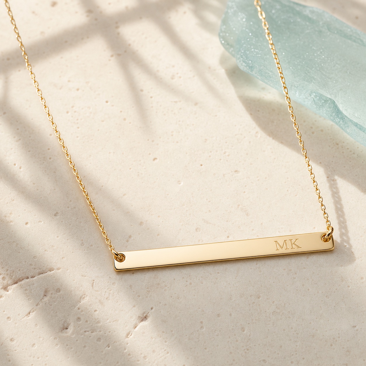 Personalized Bar Necklace