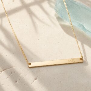 Personalized Bar Necklace
